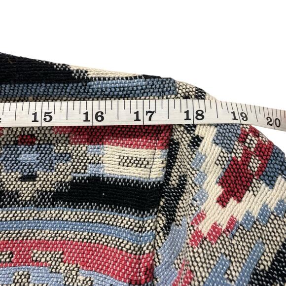 VTG Jane Ashley Tapestry Jacket Blazer Womens Sz M Southwestern Aztec Tribal Y2K - Picture 12 of 14